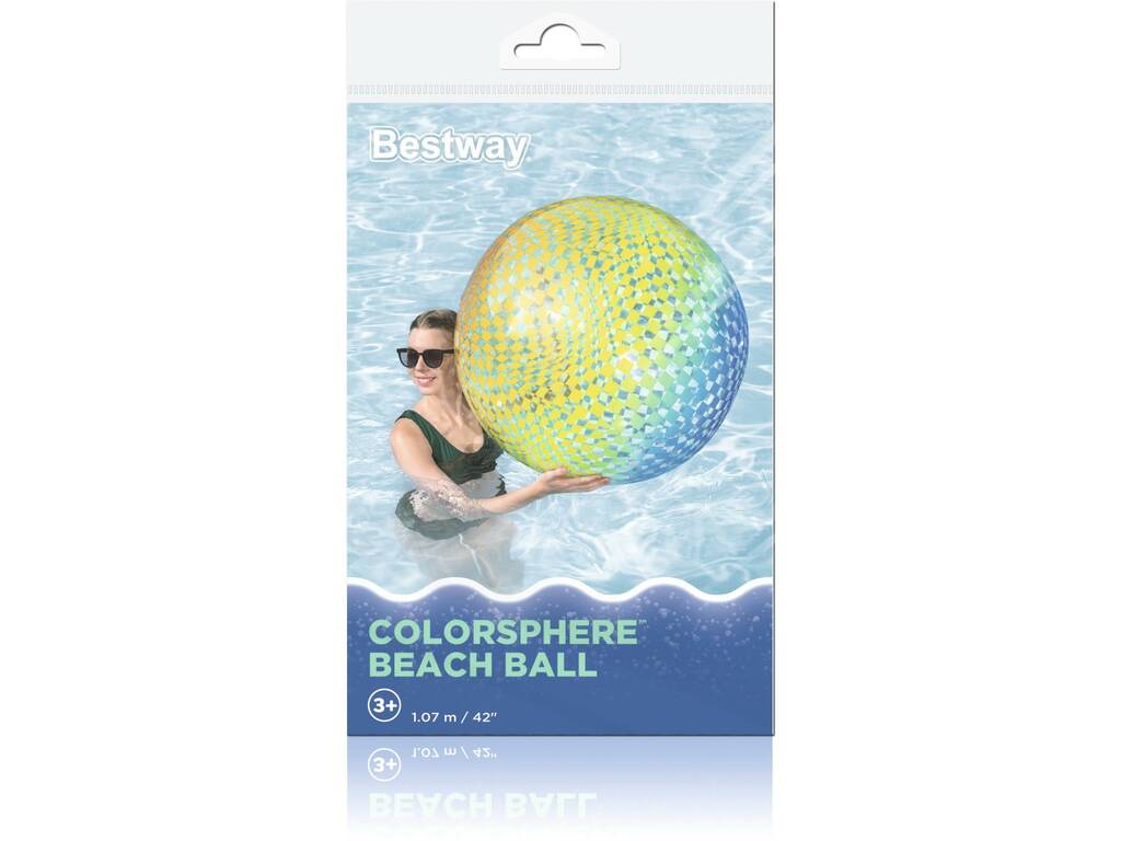 Ballon gonflable 107 cm Colorsphere