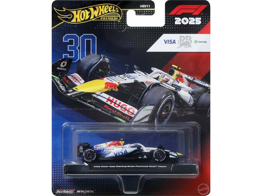 Hot Wheels Premium Vehículo Formula 1 2025