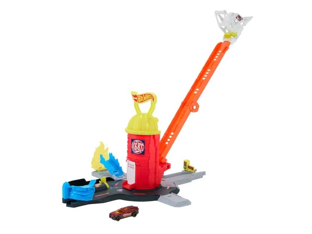 Hot Wheels City Caserne de pompiers