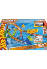 Hot Wheels Stunt Tracks Ciclón de Lanzamiento Rápido