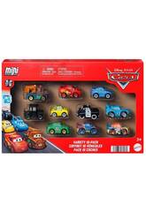 Cars Mini Racers Pack de 10 Carros