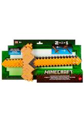 Minecraft Épée Pioche Transformation 2 en 1