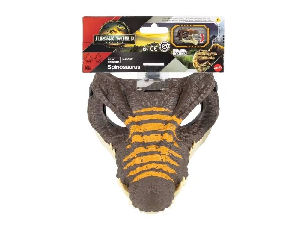 Jurassic World Rebirth Máscara de Spinosaurus