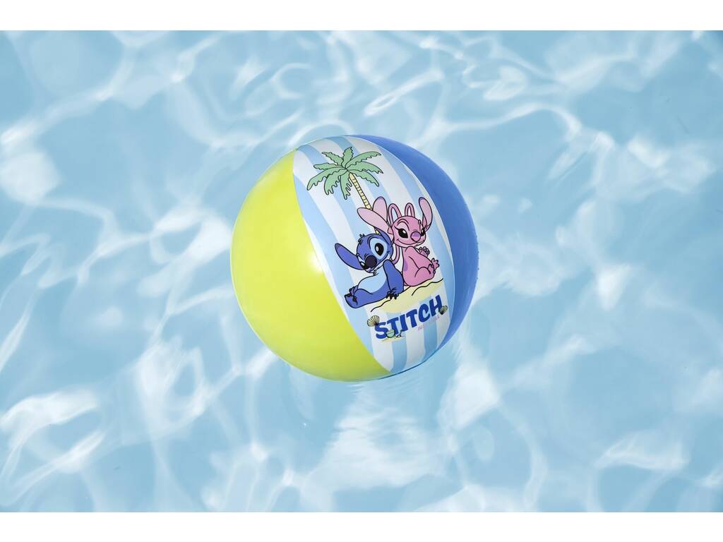 Disney Stitch Bola Insuflável de 51 cm Stitch e Angel Bestway 9104T