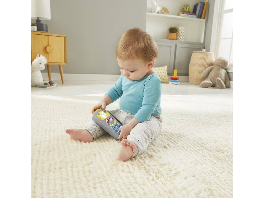 Fisher Price Ríe y Aprende Mando a Distancia de Perrito con Más de 35 Sonidos