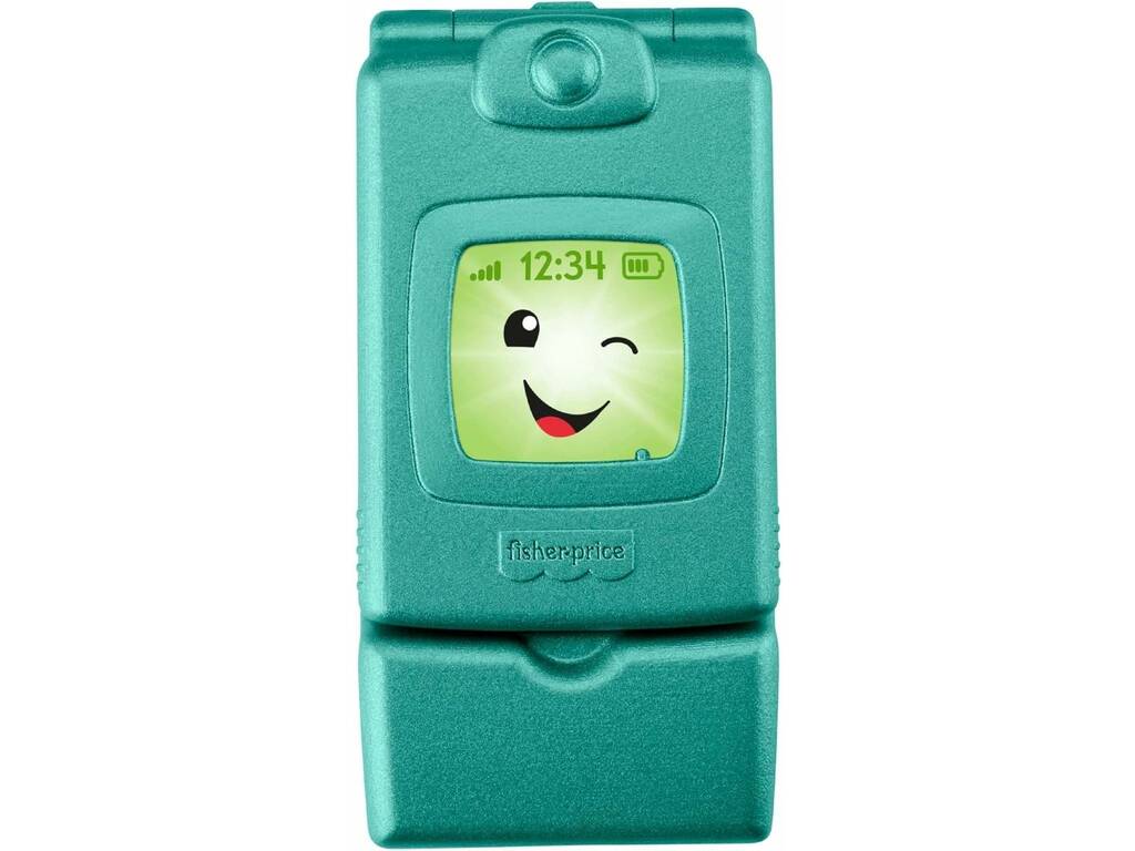 Fisher Price Ríe y Aprende Teléfono Móvil de Juguete con Más de 50 Sonidos