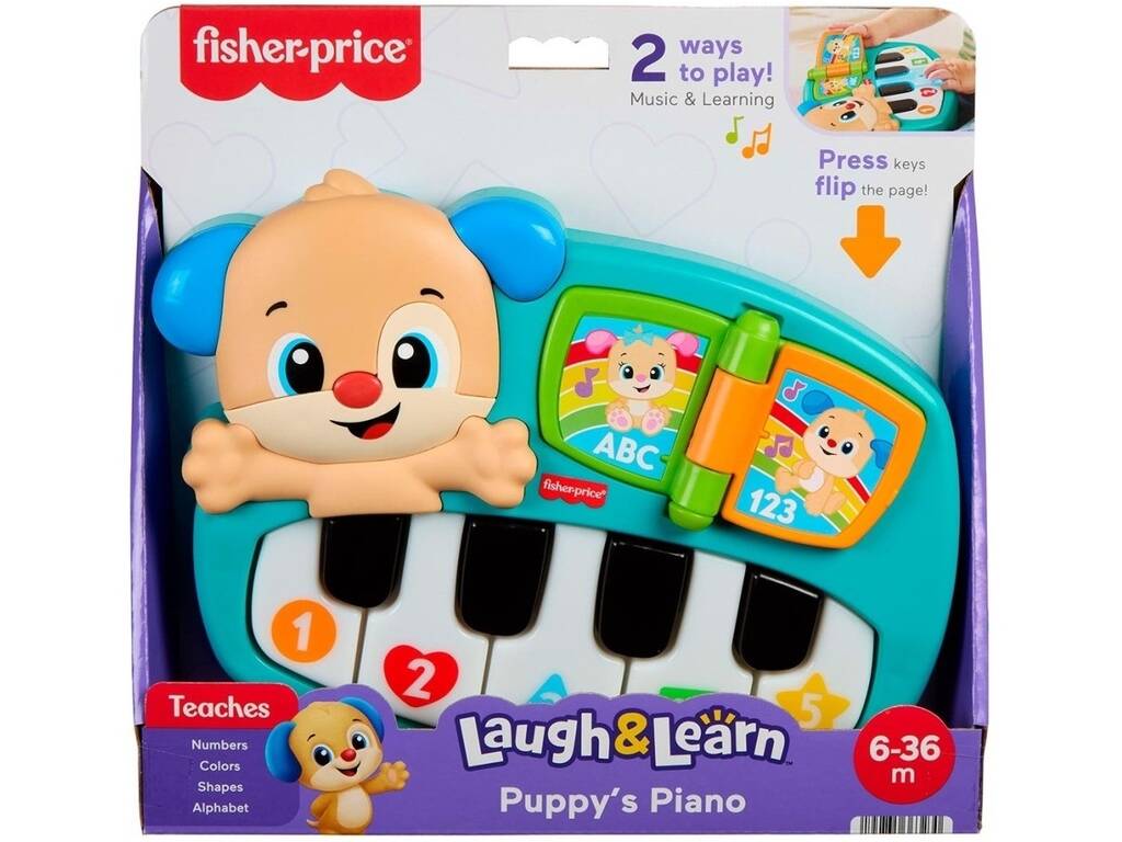 Fisher Price Rires et apprentissage Piano d'apprentissage Chiot