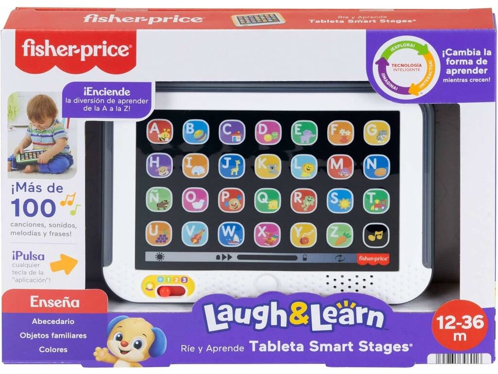 Fisher-Price Ríe y Aprende Tableta Smart Stages