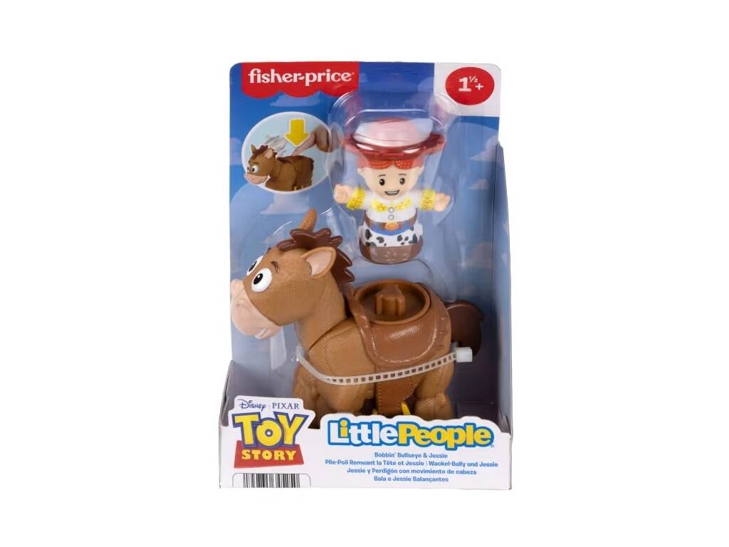 Fisher Price Little People Toy Story Pack Jessie et Perdigón avec mouvement