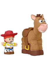 Fisher Price Little People Toy Story Pack Jessie y Perdigón con Movimiento