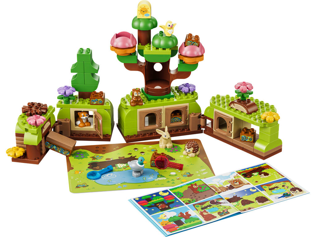Lego Duplo Bosque de los Descubrimientos con Animales Salvajes