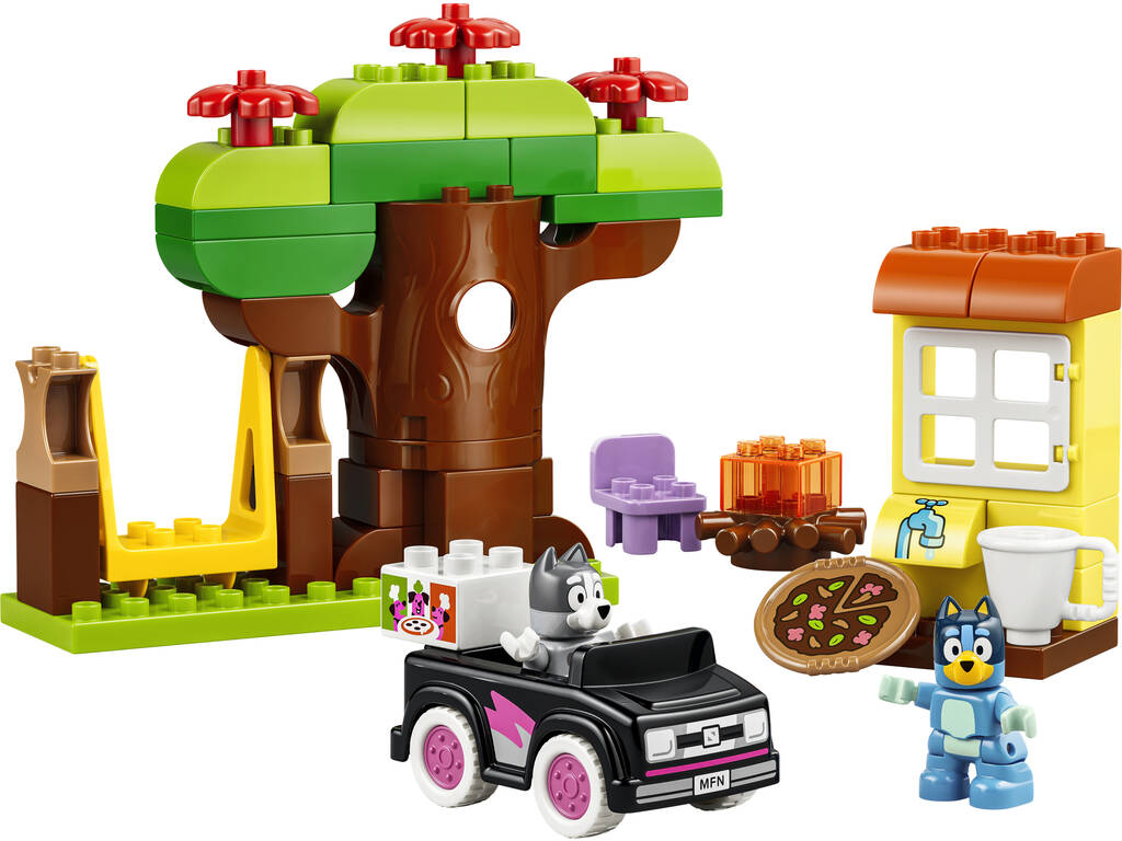 Lego Duplo Bluey Pizzeras con Muffin y Bluey