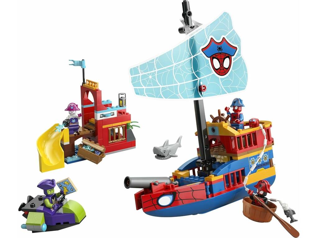 Lego Marvel Barca Pirata del Team Spidey