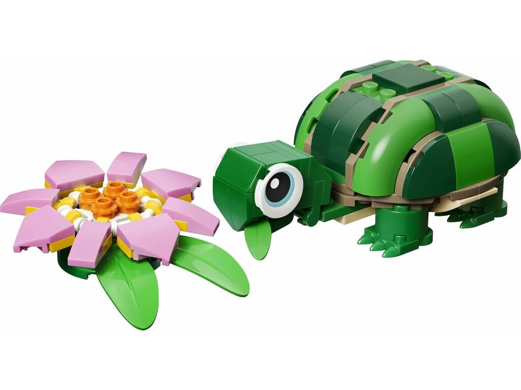 Lego Creator Tartaruga con fiore di ninfea