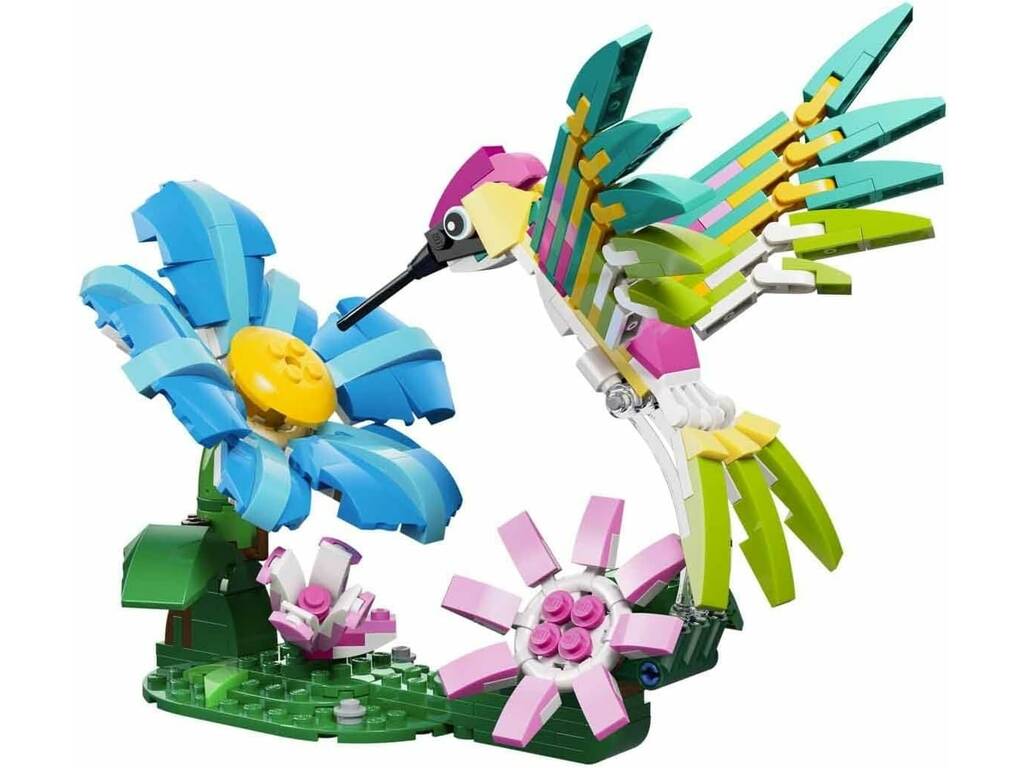 Lego Creator 3 in 1 Fauna Selvatica: Colibrì Colorato