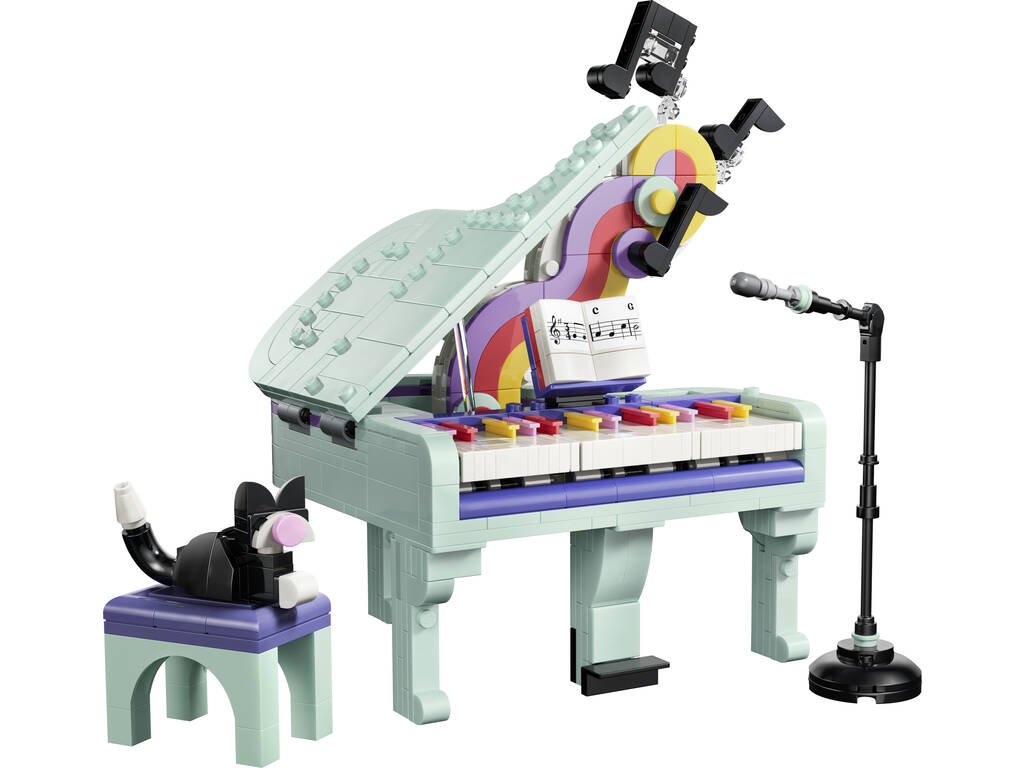 Lego Creator 3 en 1 Piano Musical Decorativo con Gato