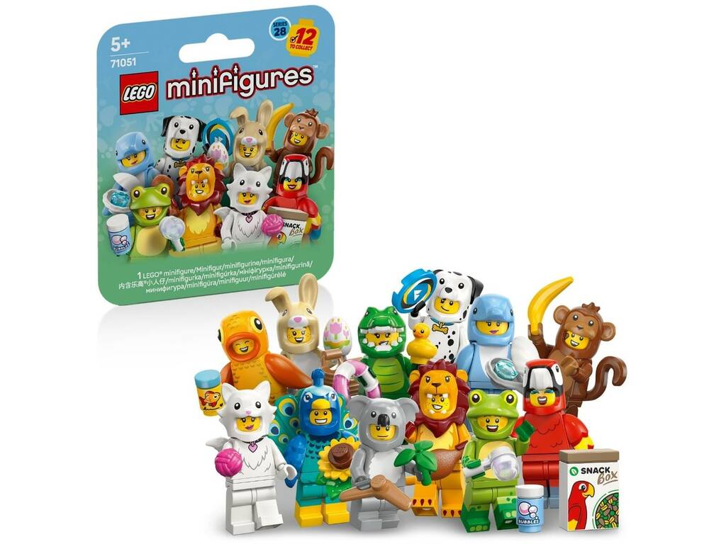 Lego Minifigure 28ª Edizione: Animali