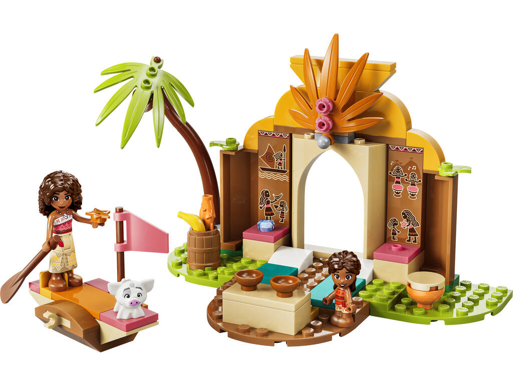 Lego Disney Casa de la Aldea y Barco