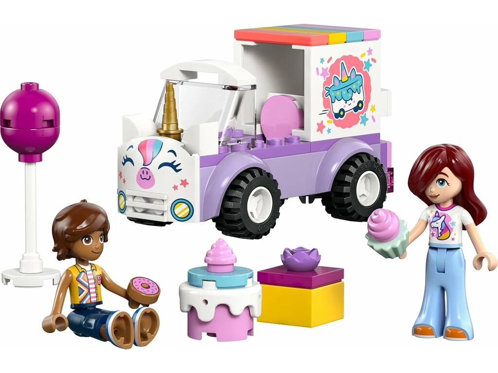 Lego Friends Auto Unicorno per la consegna di torte