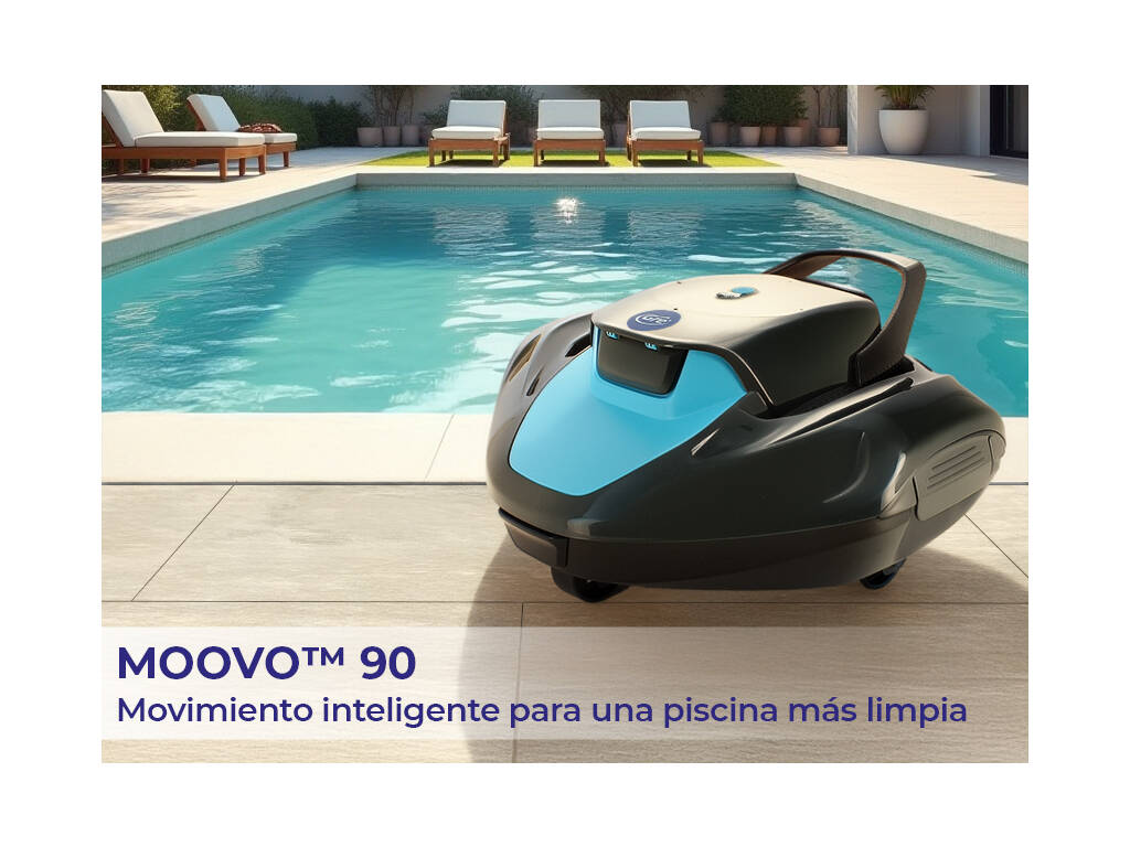 Piscine ronde aspect anthracite 460 x 120 cm Gre KIT460GY + cadeau robot nettoyeur de fonds à batterie
