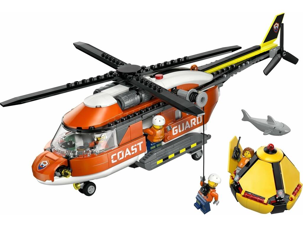 Lego City Hélicoptère des garde-côtes