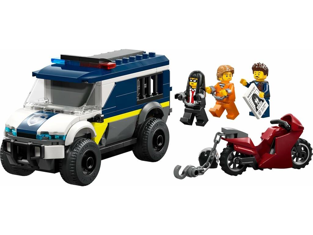 Lego City Furgone di Trasporto Penitenziario della Polizia