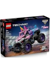 Lego Technic Monster Jam Sparkle Smash con motore a carica manuale