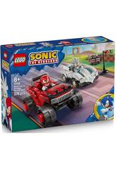 Lego Sonic Auto di Silver vs Monster Truck di Knuckles