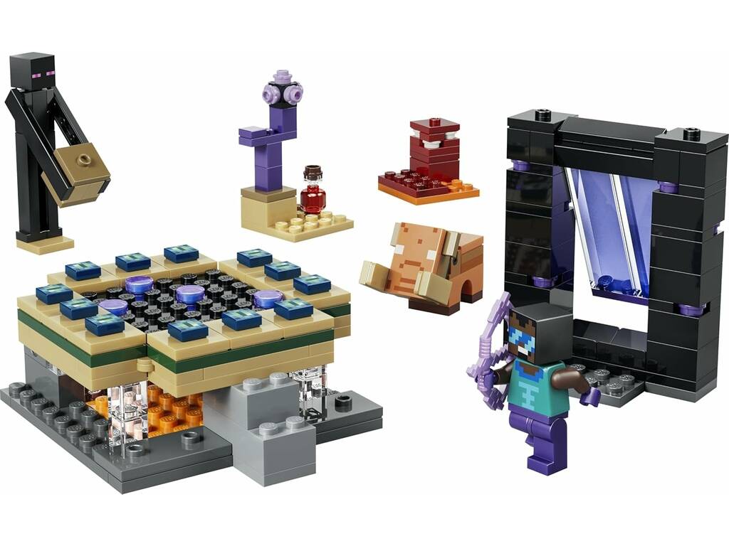Lego Minecraft Il Viaggio nel Nether e il Portale verso l'End