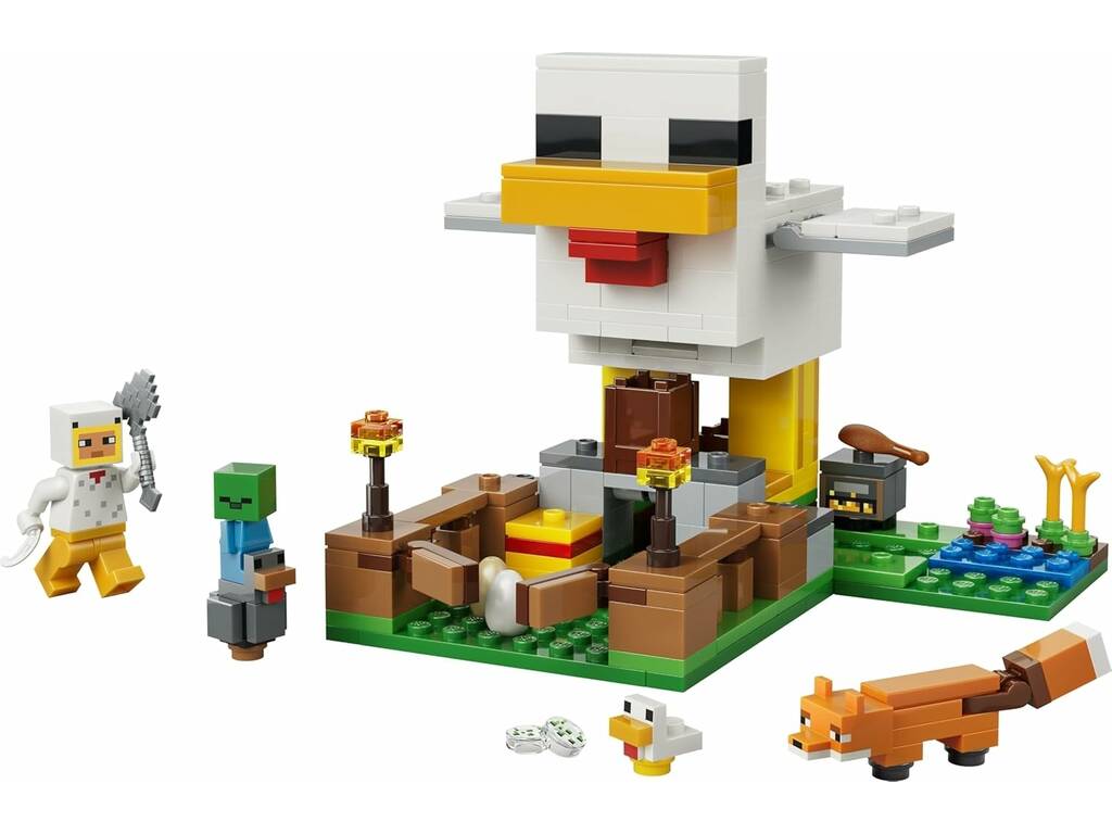 Lego Minecraft L'Allevamento di Polli