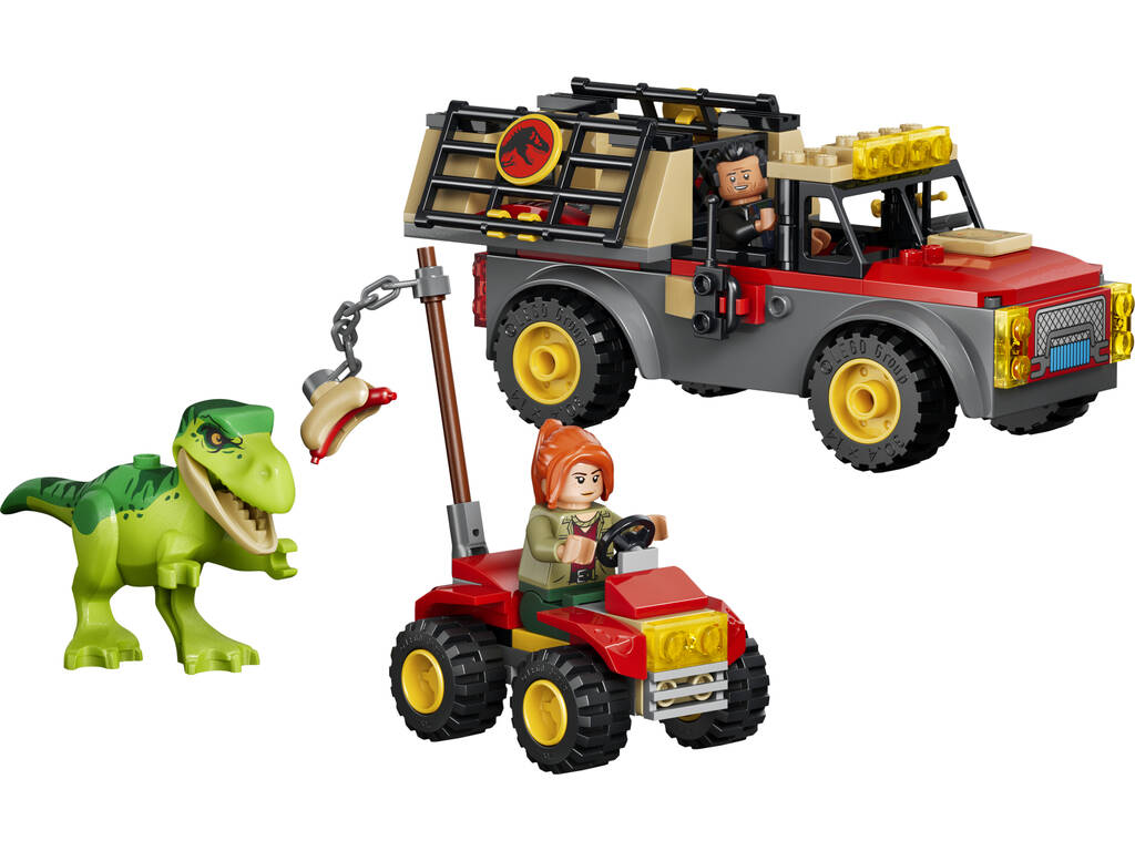 Lego Jurassic World Camión de Transporte del T. Rex Joven