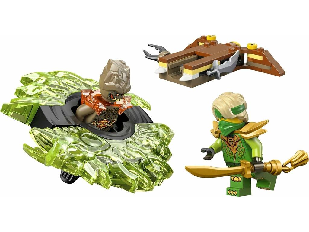 Lego Ninjago Lloyd contro Spinner del mostro della terra