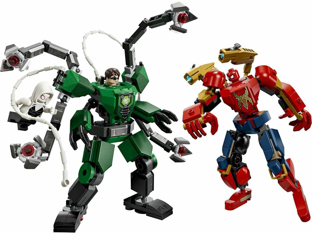 Lego Marvel Battaglia delle armature robotiche: Spiderman vs Doc Oc