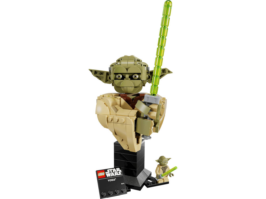 Lego Star Wars Busto de Yoda