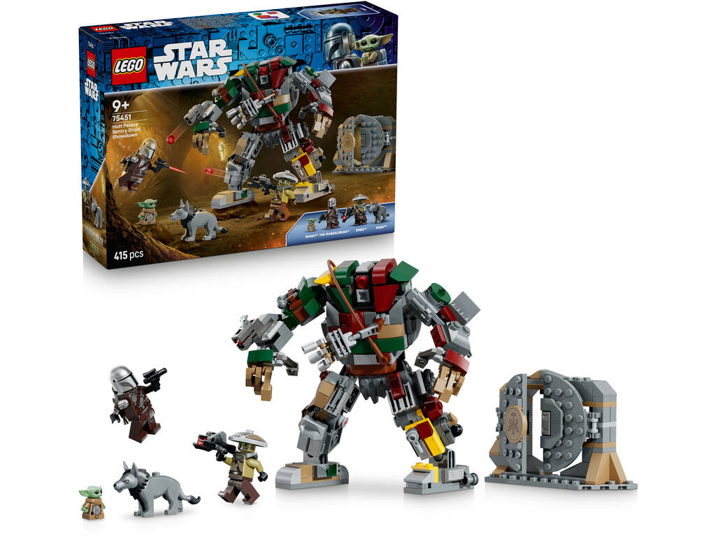 Lego Star Wars Batalla Contra el Droide Centinela en el Pacio Hutt