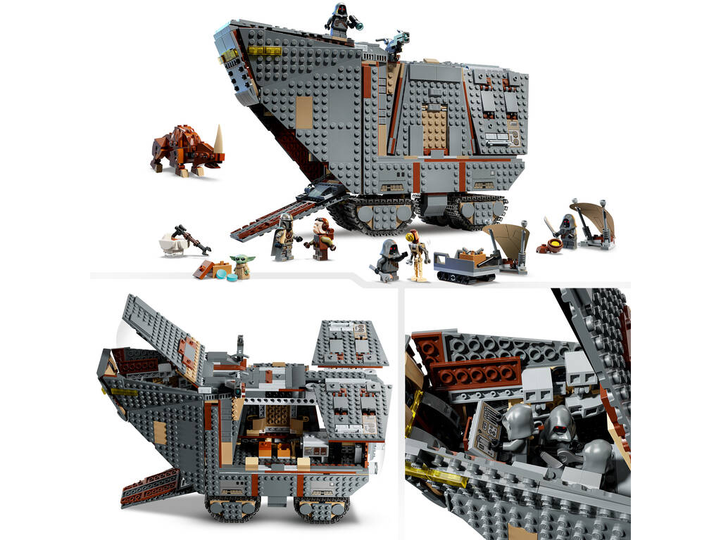 Lego Star Wars Reptador de las Arenas del Exterior y Mudhorn