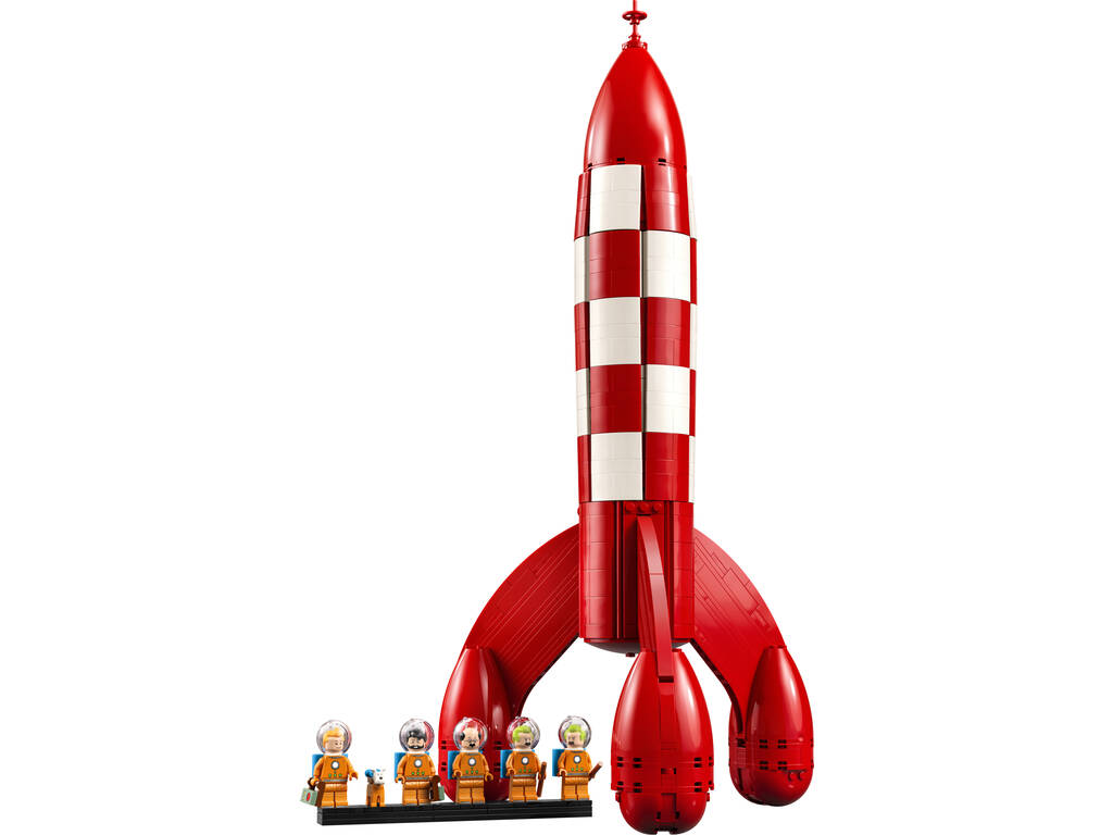 Lego Ideas Cohete Lunar de Tintin