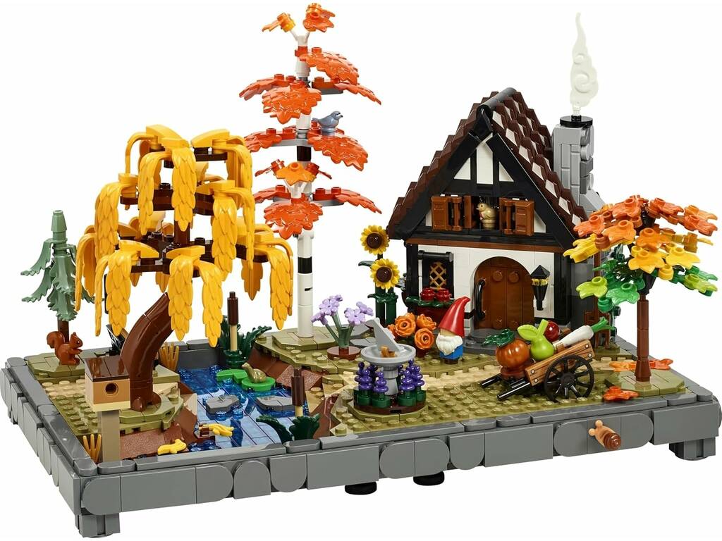 Lego Icons Giardino rurale autunnale