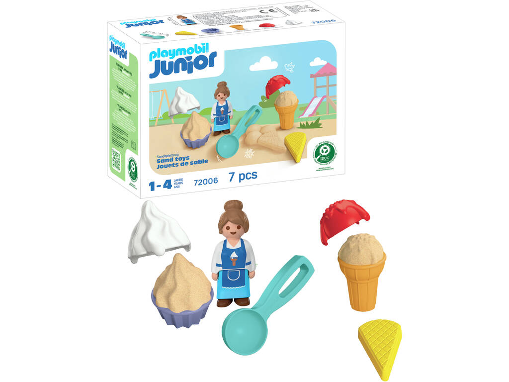 Playmobil Junior Sand Heladería