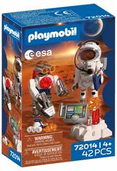 Playmobil ESA Astronauta donna dell'ESA con robot