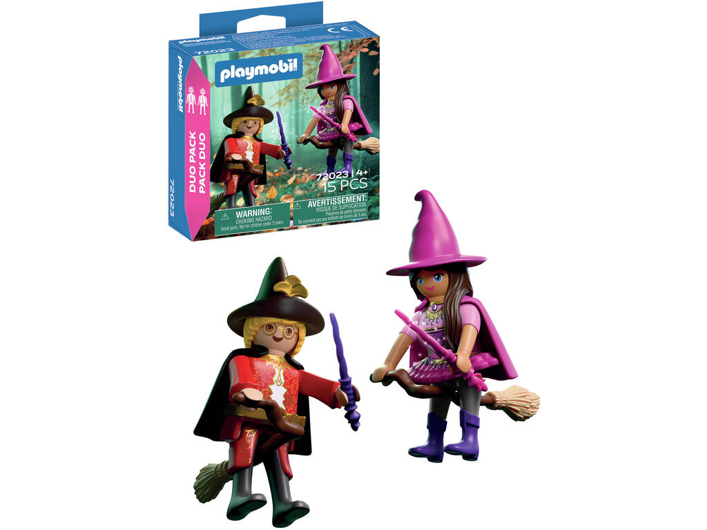 Playmobil Duopack Hexe und Zauberer