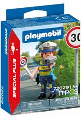 Playmobil Special Plus Figura Polícia com Radar de Velocidade