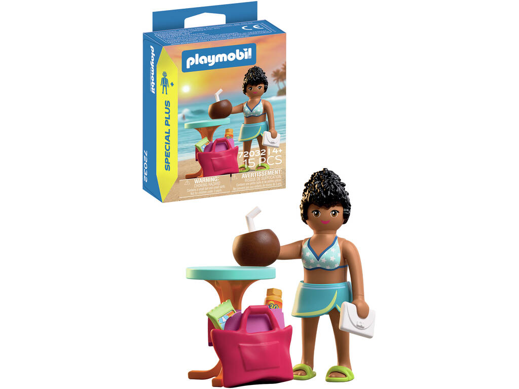 Playmobil Special Plus Figura Rapariga de Férias com Acessórios