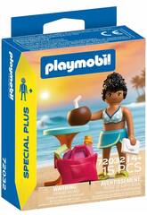 Playmobil Special Plus Figura Rapariga de Férias com Acessórios