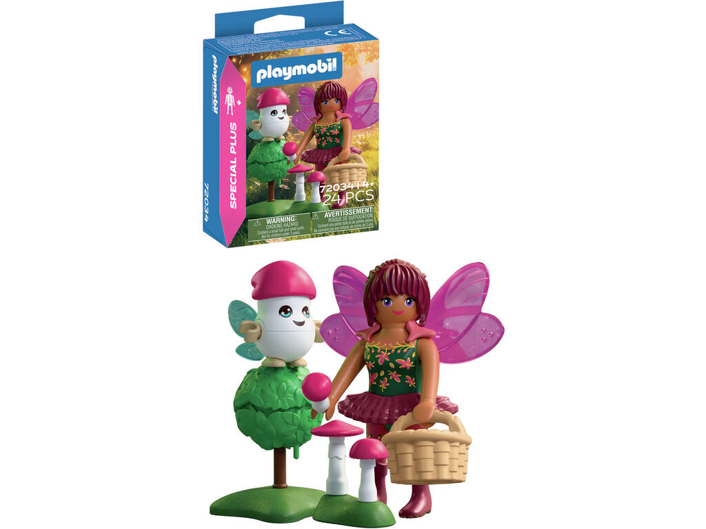 Playmobil Special Plus Figura Fada com Lindo Ajudante