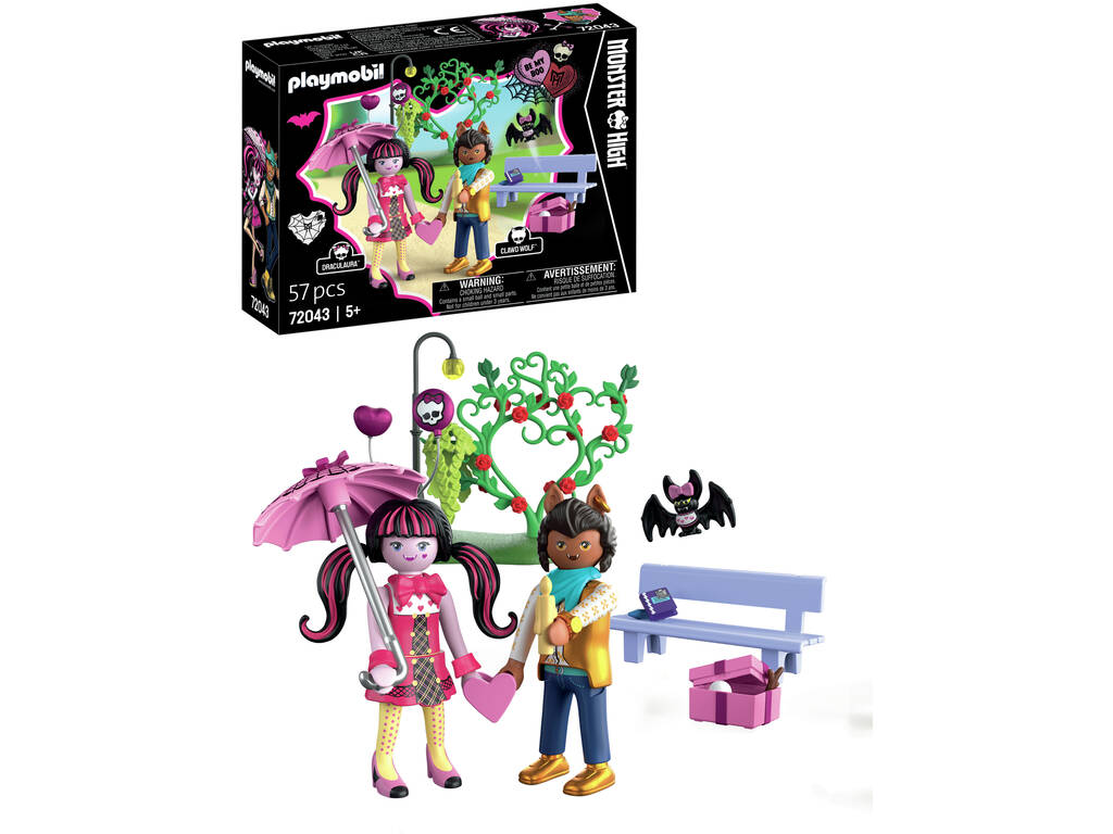 Playmobil Monster High Cita de San Valentín