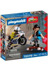 Playmobil City Action Motorradverfolgung