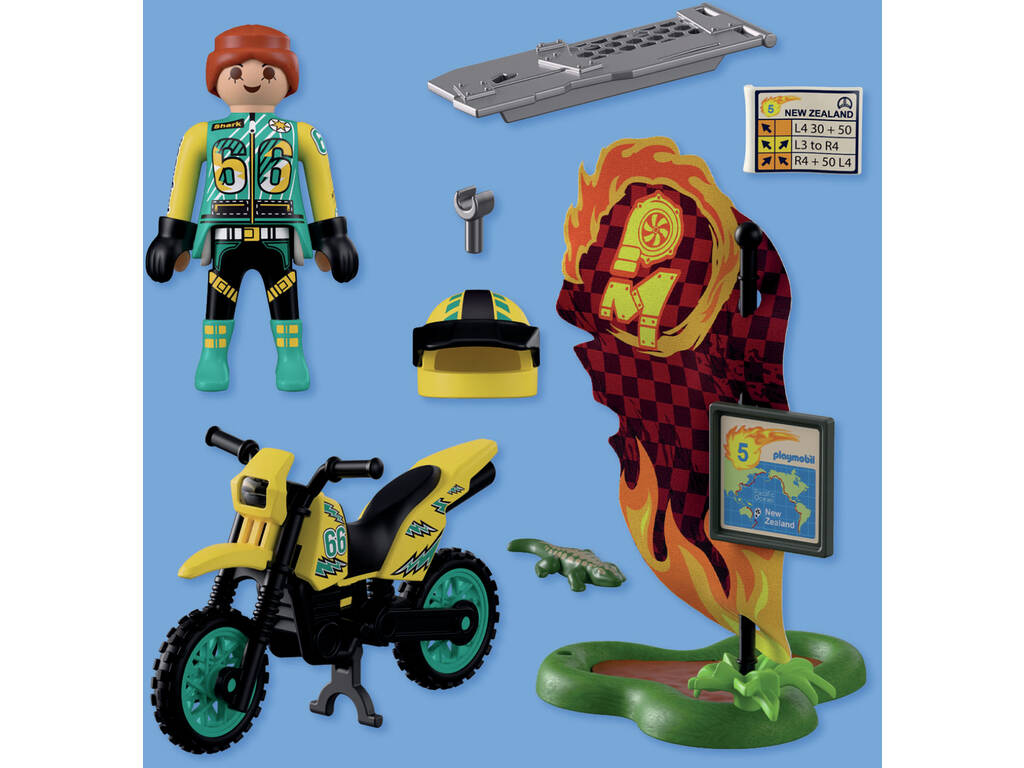 Playmobil Moto da fuoristrada