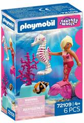 Playmobil Fantasy & Magic Sirène avec hippocampe