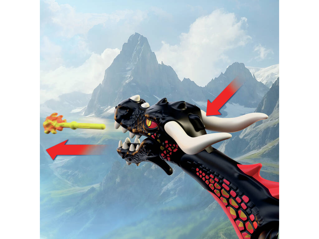 Playmobil Knights Dragón Negro